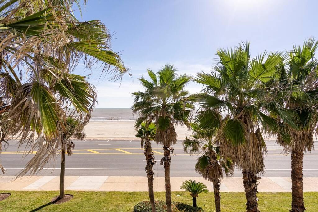 Apartament Oceanfront At The Dawns Galveston Zewnętrze zdjęcie